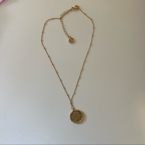 Lilly Pulitzer GWP Gold Charm Necklace